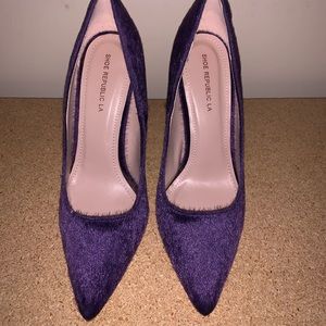 Purple Fury Shoe Republic LA pumps
